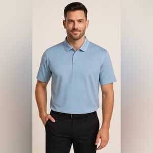 NWT Men's Blue Polo Shirt